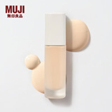 无印良品（MUJI）丝绒雾感粉底液  单瓶装 持妆 201瓷肌色 30ml 30ml