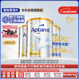 爱他美（Aptamil）白金澳洲版 较大婴儿配方奶粉 2段(6-12月) 900g 3罐箱装
