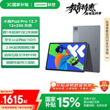 联想小新PadPro12.7 2025款平板电脑 国家补贴15% 2.9K高刷全面屏 娱乐学习 10200mAh 12+256G大象灰