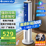 格力（GREE）【等离子除菌+AI语音】冷风空调扇强力制冷风扇家用水冷风机家用水冷塔扇制冷小空调KS-05S62Dg