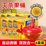 美优森杀蝇饵剂果蝇诱捕器苍蝇药捕蝇器灭蝇神器室内去除小飞虫克星厨房 六盒装【杀蝇饵剂】