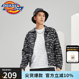 dickies夹克 男个性潮流 双面可穿上衣易穿搭010203 黑色Dickies满底印花 M