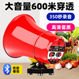 麦叶 12V24V语音自动播器放车载叫卖扩音机录音宣传喇叭喊话器一体机 蓝牙版12V24V电瓶用+夹子线