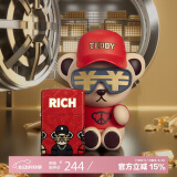 ZIPPO打火机之宝防风煤油 Teddybear联名-暴富 爱情礼盒礼物 单机礼盒