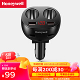 霍尼韦尔（Honeywell）车载充电器点烟器转换器 300W多功能双USB双扩展一拖二/三/四快充