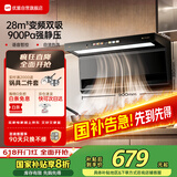 优盟（UM）油烟机家用顶侧双吸抽油烟机大吸力智能变频厨房脱排免拆自清洗侧顶吸 家电国家补贴以旧换新B02