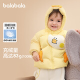 巴拉巴拉宝宝羽绒服男童外套女童秋冬装2025婴儿衣服动物造型209425107206
