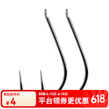 光威（GW）钢一针袖钩有无倒刺钓渔具 倒刺 4#