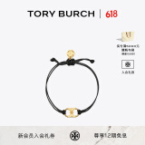 Tory Burch 汤丽柏琦 “怀梦前行”手链TB 143017 黑色/Tory 金 010