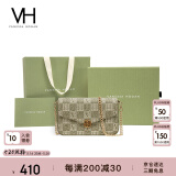 VANESSA HOGAN VH女包山茶花信封包高级感包包老花链条包单肩斜挎包520礼物