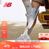 NEW BALANCE NB574官方休闲鞋男鞋女鞋夏季透气网鞋复古经典百搭网面运动鞋 浅灰色 ML574EVW 38 (脚长23.5cm尺码详询客服)