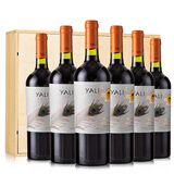 佳沃醇美汇【连续4年智利一级庄】智利原瓶进口红酒 干红葡萄酒 安第斯之翼佳美娜 六支木盒装
