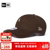 NEW ERA纽亦华MLB棒球帽子迷你logo男女情侣软顶弯檐鸭舌帽920 13793036-棕色 芝加哥白袜队 OSFM