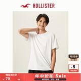 HOLLISTER24夏款经典小海鸥情侣基础款短袖T恤男装女装KI324-4042 白色 M (180/100A)
