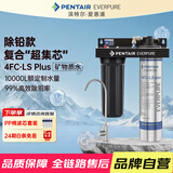 爱惠浦（Everpure）高端厨下 抑垢除铅直饮矿物质水 4.1L/min 大流量0废水净水器 10000L额定净水量Combo-4FC-LS-plus