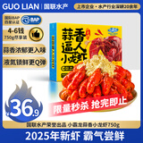 GUO LIAN国联 蒜香小龙虾 750g 2025年新虾 4-6钱 净虾400g  加热即食