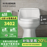 科勒（KOHLER） 圣拉菲尔连体坐便器抽水马桶五级旋风线下实体店款【国补15%】 马桶400mm+喷枪三通