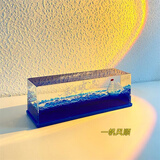 一帆风顺帆船摆件生日礼物送男生朋友女生中高考加油励志礼品毕业 一帆风顺【乘风破浪液体船摆件】