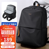 高尔夫（GOLF）双肩包男士旅行背包男15.6吋电脑包学生书包多隔层通勤出差背包