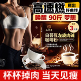 九芝堂白芸豆左旋肉碱黑咖啡粉3盒装  0蔗糖0脂肪美式健身有氧运动代谢高燃体重管理塑身无大餐代餐减卡即饮