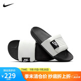 耐克NIKE拖鞋男一字拖外穿OFFCOURT ADJUST拖鞋DQ9624-100山峰白41