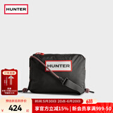 HUNTER男女同款旅行系列防泼水户外露营登山休闲徒步单肩包斜挎包 黑色/RBO 均码