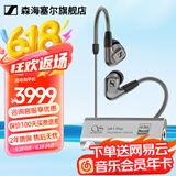 森海塞尔（Sennheiser）IE900/IE600/IE300旗舰级HIFI高保真超宽单动圈单元可拆卸MMCX挂耳式耳机 高保真发烧有线耳机耳塞 IE600+山灵UA1S PLUS耳放小尾巴