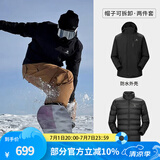 骆驼（CAMEL）三防冲锋衣户外登山服防风防水防污三合一运动外套 AD12263514Y,羽绒内胆幻影黑男女 L