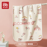 爱贝迪拉（AIBEDILA） 隔尿垫婴儿可洗大号防水新生儿童纯棉透气姨妈月经垫护理尿布a类 特价【100%棉A类7A抗菌】100x150游乐场