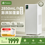 树新风无雾加湿器G2 卧室家用办公室婴儿孕妇 2850ml/h快速加湿12L空气大容量家电国家补贴