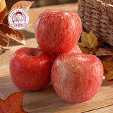 王掌柜 陕西 洛川苹果 红富士 当季水果 礼盒 脆甜多汁不打蜡  条纹大果 正宗洛川苹果 净果8.5斤80-85mm