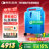 飞利浦（PHILIPS）制氧机5L升家用吸氧机进口医用老人孕妇氧气机Everflo父亲节礼物