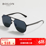 BOLON暴龙眼镜飞行员太阳镜墨镜驾驶镜钓鱼露营户外防晒墨镜BL8068 BL8115D11 暗黑偏光【轻薄升级】