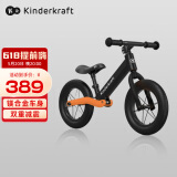 KinderKraftkk平衡车儿童1-3岁滑步车2-6岁无脚踏自行车男孩生日礼物减震黑