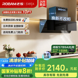 老板（Robam）【大吸力】25风量侧吸油烟机国家补贴抽油烟机23A3S家用吸油烟机以旧换新一级能效可配燃气灶