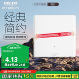 德力西(DELIXI)开关插座面板 CD815系列 面盖挡板 空白填空面板 QSE86B