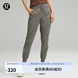 lululemon丨Dance Studio 女士中腰运动裤 LW5EZUA 鼠尾草绿 XS