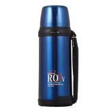 富光不锈钢保温杯1000/1500/1800ml保温户外旅行壶野营水具BJ004 透明蓝 1800ml