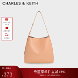 CHARLES&KEITH大容量通勤子母单肩包托特包包女包生日520礼物CK2-40270966-1 CK2-40270737-2Orange橙色 L