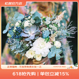虹越萌吖吖花卉种子 风铃草勿忘我满天星福禄考角堇等庭院花卉种子 尤加利蓝色领主