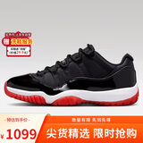Jordan男篮球鞋 乔丹经典复刻AJ11 JORDAN 11 运动鞋FV5104-006黑红 44