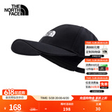 北面（The North Face）北面运动帽鸭舌帽中性款户外舒适遮阳25新品|4VSV KY4/黑色 OS/均码/57.8cm