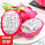 白心火龙果进口新鲜水果白肉火龙果当季孕妇水果云南发货 中果 白心火龙果净重9斤