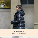 加拿大鹅（Canada Goose）Cypress 女士短款羽绒夹克派克大衣大鹅羽绒服 经典升级 2239L 61 黑色 建议选择小一码，该款尺码偏大 M