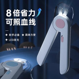疯狂的主人宠物指甲指甲剪猫咪狗狗指甲钳LED照血线宠物指甲刀省力剪蓝色