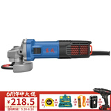 东成角磨机切割机大功率电动工具角向磨光机工业级打磨砂轮家用抛光机 17-100B/1100W实用套装+塑箱