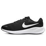 耐克NIKE跑步鞋男子透气宽版REVOLUTION 7运动鞋FB8501-002黑白43