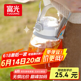 富光网红水杯男女学生大容量塑料吸管水杯壶超大成人运动健身大肚杯子