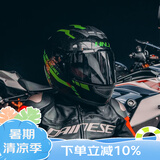 HNJ摩托车头盔男女全盔新3C国标认证四季通用越野机车A1夏季头盔 黑武士（标配透明片)+黑镜片 均码
