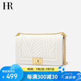 HR赫莲娜包包女包小香风单肩斜挎包女士菱格包生日礼物送女友